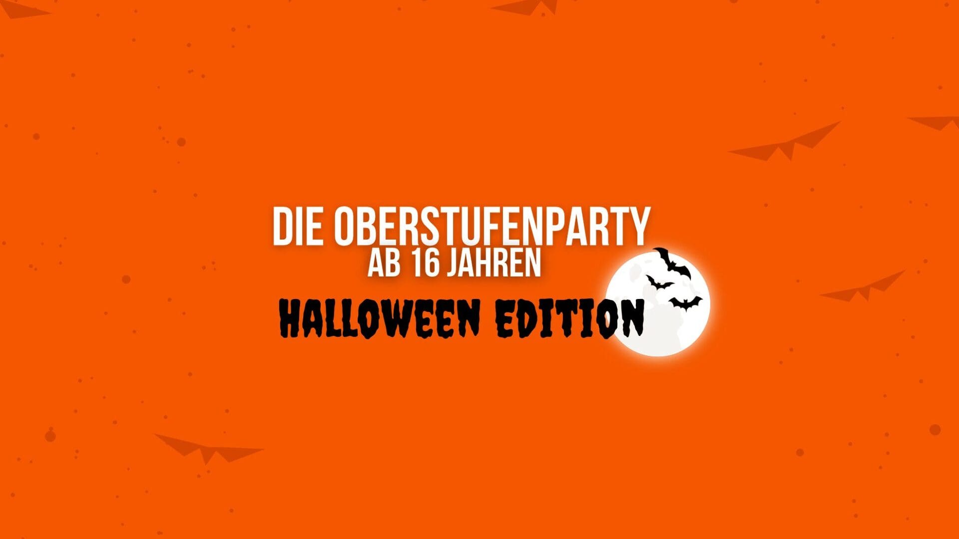 Oberstufenparty goes Halloween Edition